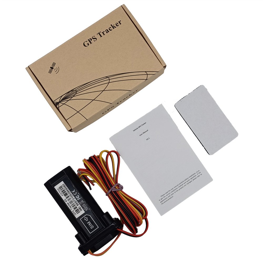 Waterproof IP67 GPS Tracker for Car CA02 Real-time Positioning Electronic Fence Anti-theft Alarm Free Platform Use Car Gps